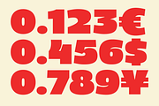 Eatvetica - Bold Food Font, a Sans Serif Font by limitype (Thumbnail 7 of 15)