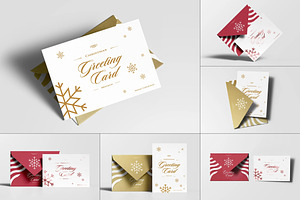 Greeting Card Mock-up, an Advertising Mockup by Yogurt86