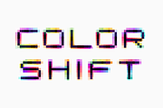 Neo Pixel pixel hologram glitch font, a Symbol Font by kaer_shop (Thumbnail 3 of 9)