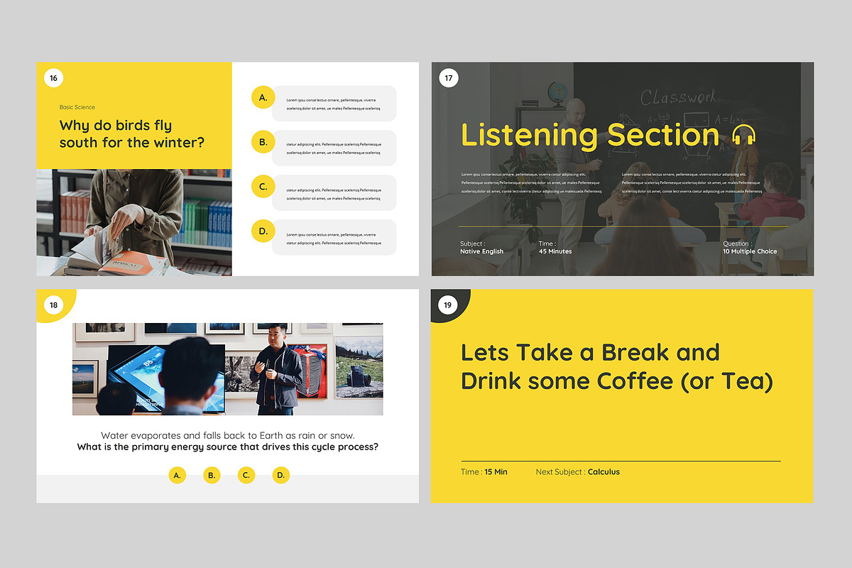 MidTest - Education Powerpoint, a Presentation Template by rgbryand (Photo 4 of 9)