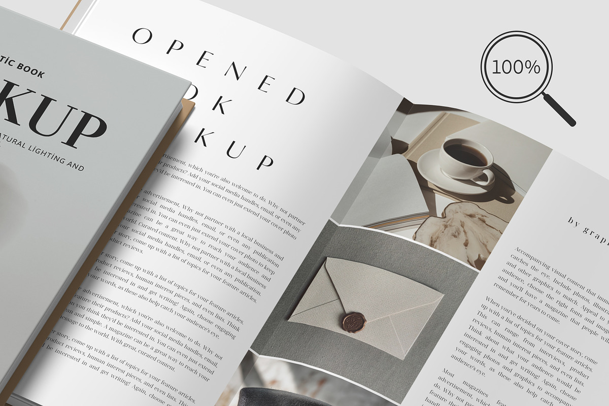 Realistic Book Mockup, a Books & Magazine Mockup by graphiccrew (Photo 9 of 9)