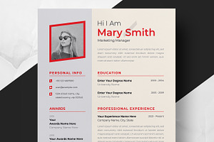 Professional CV for Job Seekers, a Resume Template by ResumeInventor