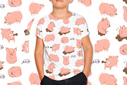 Little Piggy, an Animal Illustration by Twisted Tail (Thumbnail 4 of 5)