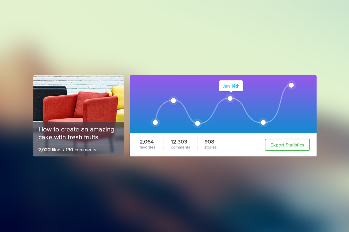 Clean UI Kit v2, an UI Kit Template by Ionut Zamfir (Photo 4 of 5)