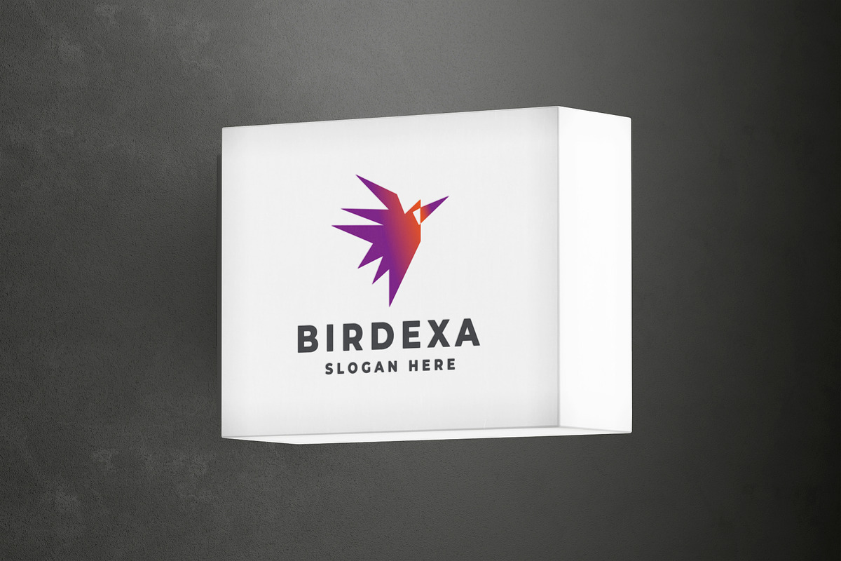 Geometric Bird in Flight Logo, a Branding & Logo Template by Design_Planet (Photo 2 of 2)