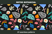 Retro Botanical, a Pattern Graphic by Svetlana Kononova (Thumbnail 6 of 7)