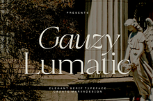 Gauzy Lumatic - Elegant Serif