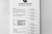 Resume, a Resume Template by Cathy Cárcamo (Thumbnail 2 of 2)