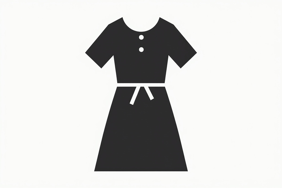 Fashion Dress Silhouettes Set, an Illustration by musafir_fashion (Photo 6 of 20)