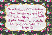 Aysheea Inline Script, a Script Font by DoubleZ Studio (Thumbnail 6 of 6)