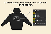 Hoodie Mockup Independent SS4500, a Hoody Mockup by Infinity Mockups (Thumbnail 5 of 6)