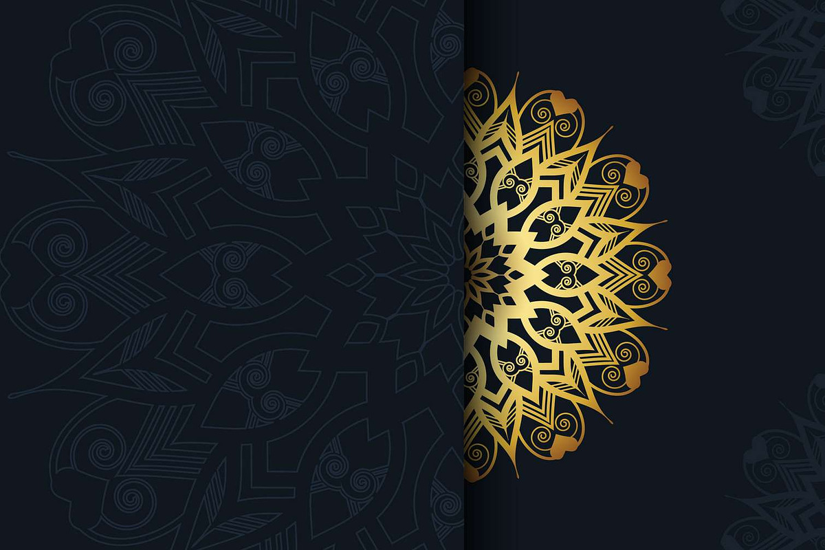 560+ Mandala Design Mega Collection, a Decorative Illustration by NJ Himel (Photo 95 of 289)