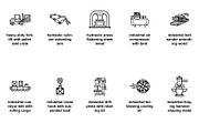 Industrial assembly & manufacturing, an Outline Icon by Nurlan's shop (Thumbnail 3 of 5)