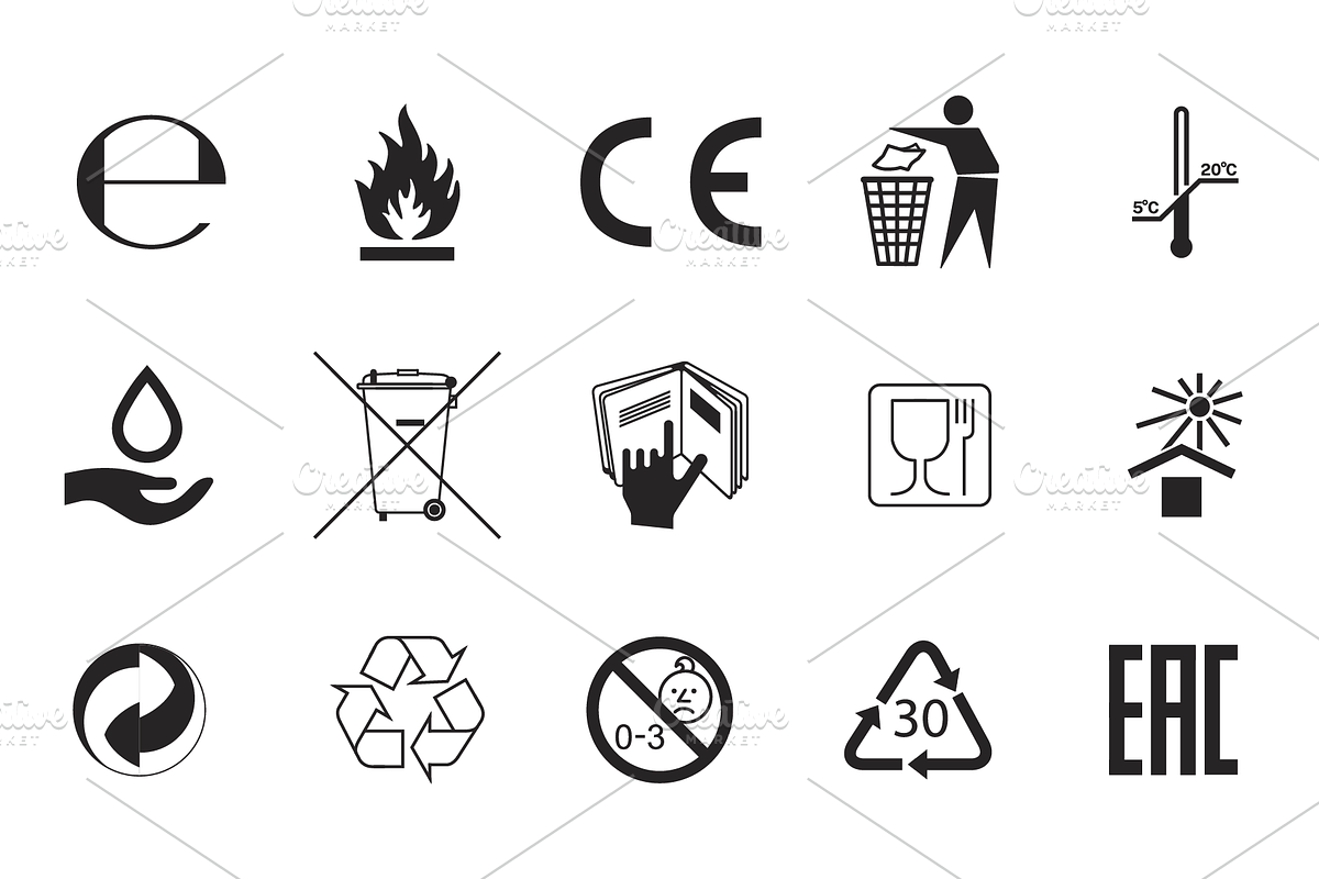 50 Packaging Icons
