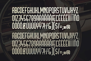 Bronco Typeface