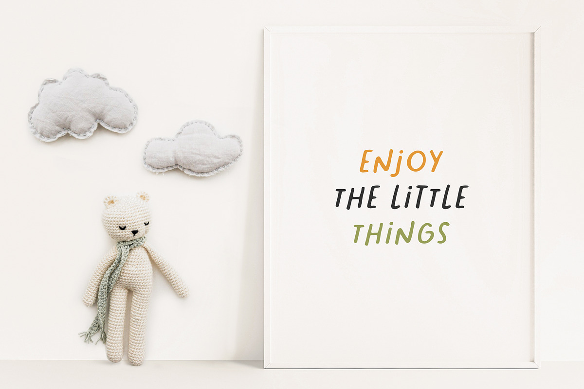 Blooming Mood - Cute Font, a Handwritten Font by simpleblues (Photo 5 of 12)