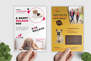 Dog walker Flyer Templates, a Flyer Template by ideaz_sabbir (Thumbnail 1 of 9)