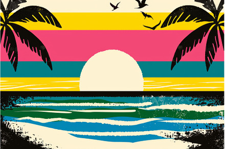 Vibrant illustration depicting a, an Animal Photo by LaVika