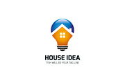 House idea, a Branding & Logo Template by The Branding Fusion (Thumbnail 1 of 4)