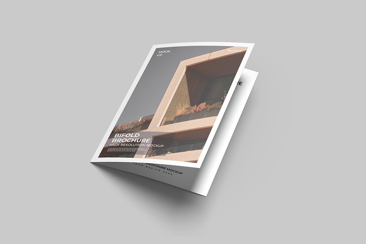 A5 Bifold Brochure Mockup Kit