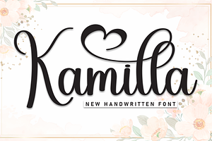 Kamilla Script Font