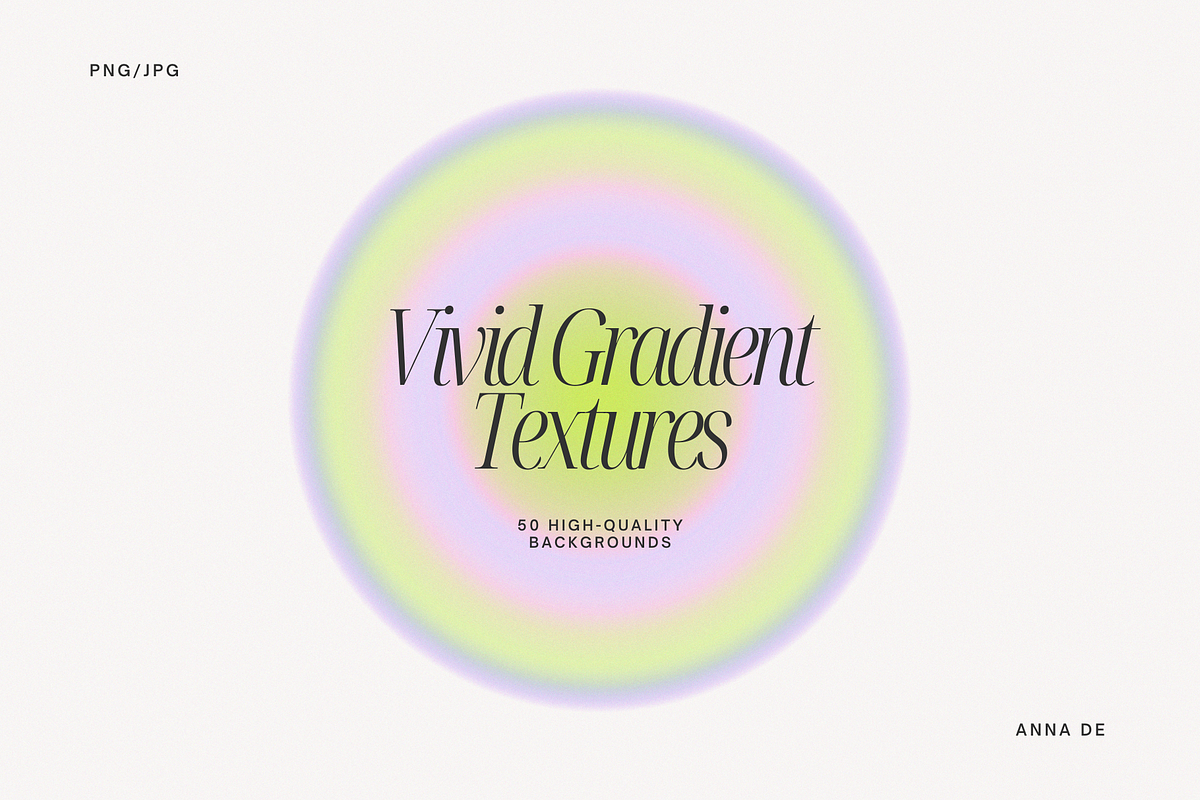 Vivid Gradient Textures, a Texture Graphic by Anna De (Photo 1 of 14)