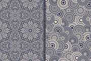 Set of 18 seamless pattern Mandala, a Pattern Graphic by NataLito (Thumbnail 6 of 11)
