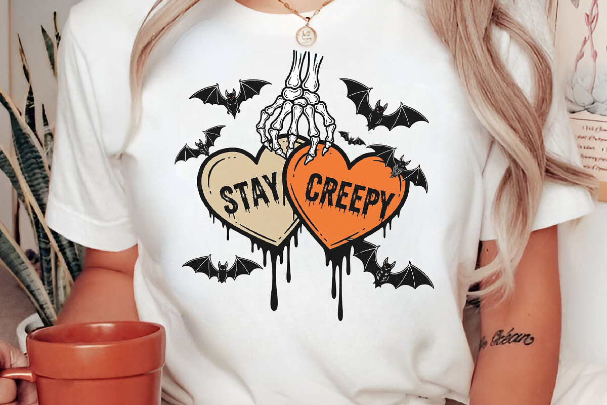 Stay Creepy PNG, an Illustration by Craft Nest (Photo 2 of 7)
