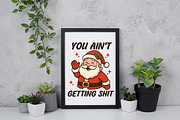 Christmas Sublimation PNG You Ain't, an Illustration by Daily.Designs (Thumbnail 4 of 5)