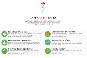 Xmas Widget - Big Elf