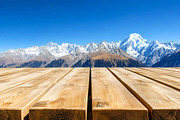 Empty Wooden Tabletop PNG, a Templates & Theme by VetalStock (Thumbnail 2 of 2)