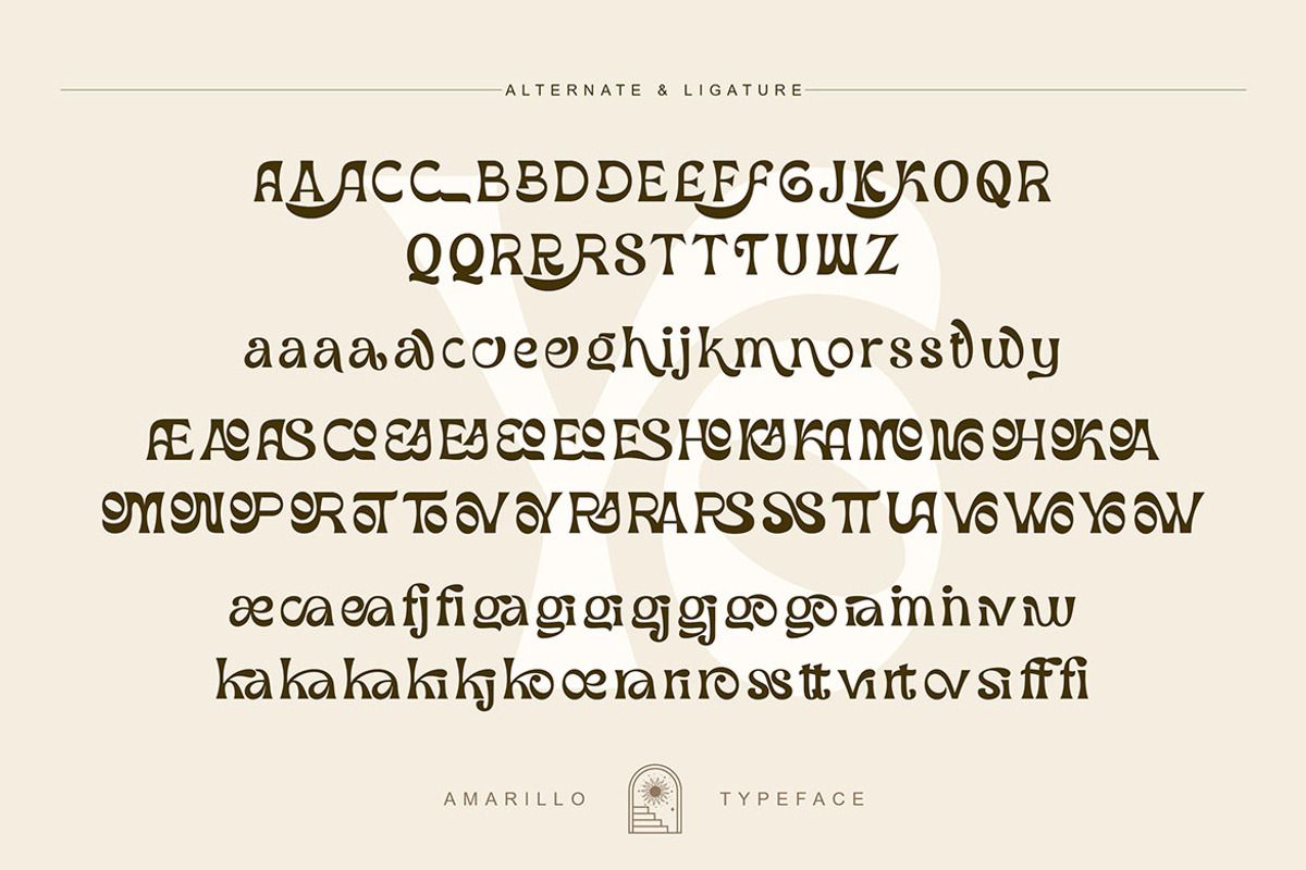Amarillo - Modern Sans Font, a Sans Serif Font by Cruzine (Photo 7 of 7)