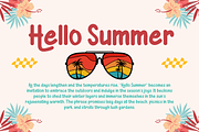 HAYASI | Summer San Serif Display, a Sans Serif Font by twinstd (Thumbnail 2 of 9)