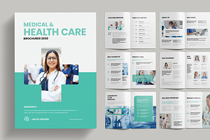 Healthcare Brochure Template, a Brochure Template by Pixelpick