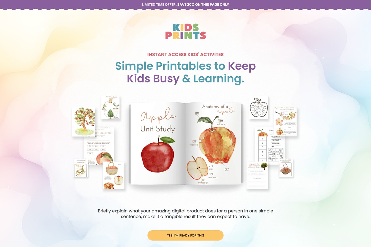 Kids Systeme Sales Funnel Template preview 8