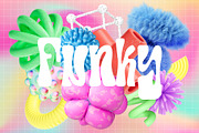 Funky Abstract 3D Shapes, Characters, a Graphic by LarysaZabrotskaya (Thumbnail 10 of 10)