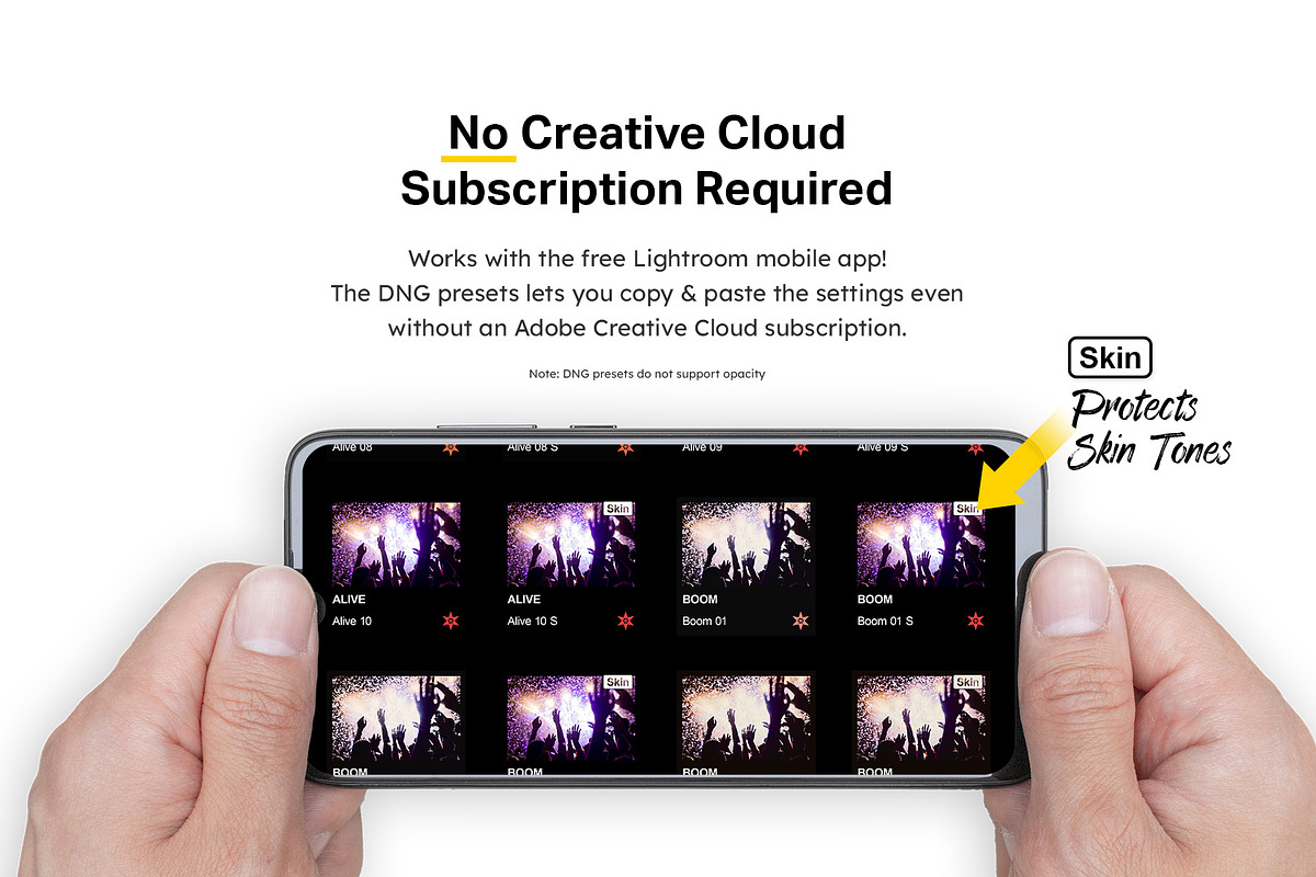 50 Concert Lightroom Presets LUTs, a Preset Add-On by SparkleStock (Photo 8 of 10)