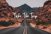 Wanderlust Font, a Script Font by Lollipop Hand Drawn (Thumbnail 3 of 4)