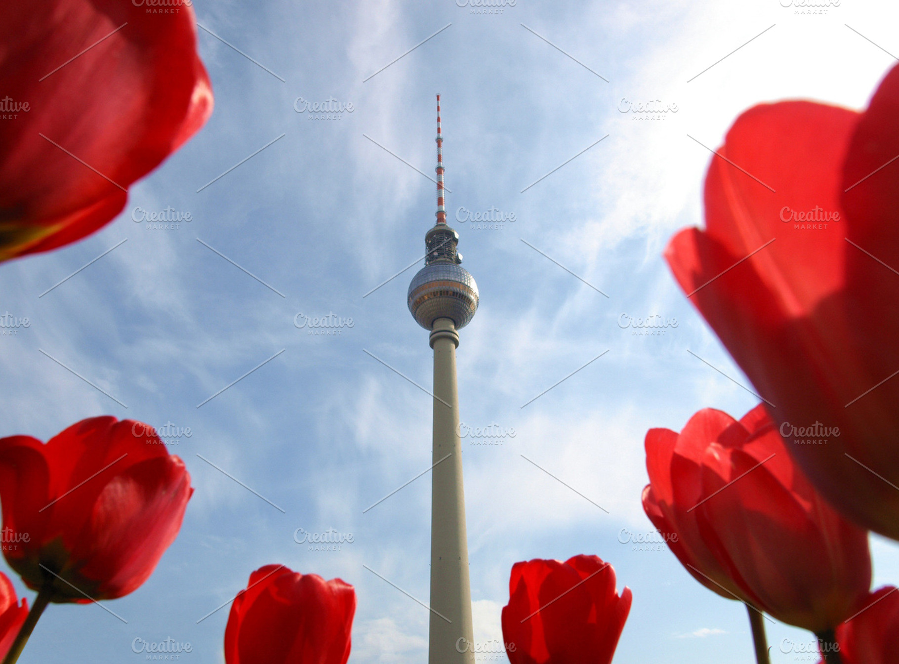 Berlin tv tower stock photo containing berlin and tv tower