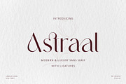 Astraal - Modern & Luxury, a Serif Font by BOOSH Studio (Thumbnail 1 of 12)