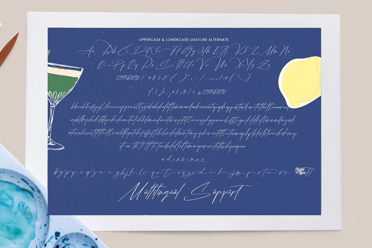 Pastel Night Modern Signature, a Script Font by stylishtype.co (Photo 19 of 20)