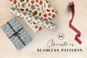 Christmas in Countryside Collection, a Decorative Illustration by Olya Haifisch (Thumbnail 5 of 10)