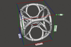 10 Polytope Beads Set - 3D Print