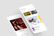 Musi - Music Play App UI Kit, an UI Kit Template by iDoodle Studio (Thumbnail 3 of 4)