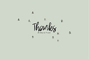 Arthard Handwritten Script, a Script Font by Mr.Typeman (Thumbnail 6 of 6)