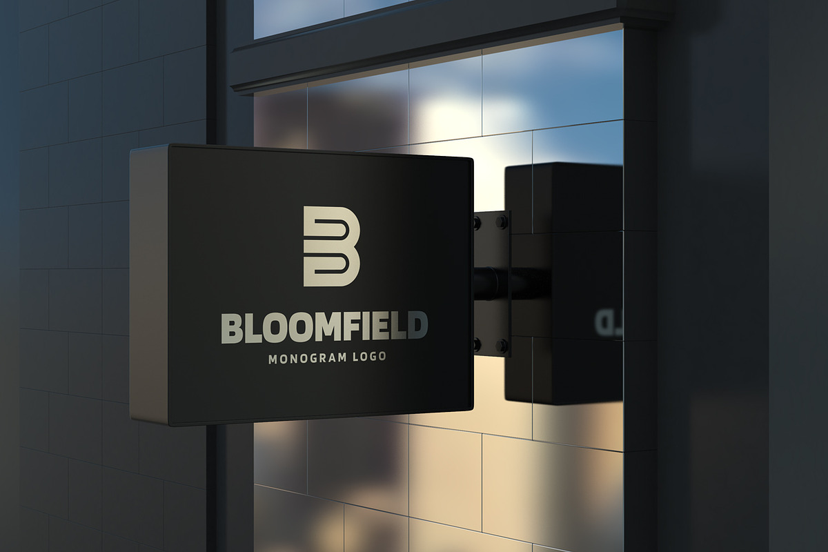 B Letter Logo Bundle Monogram Set, a Branding & Logo Template by Template Dealer (Photo 12 of 16)