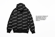 Realistic Floating Hoodie Mockup, a Hoody Mockup by Uncentrifuged Pressure (Thumbnail 4 of 10)