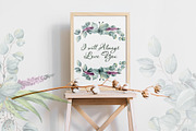 Eucalyptus Collection+Letter, a Decorative Illustration by Astarte_design (Thumbnail 5 of 11)
