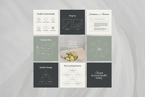 Health Coach Template - Canva