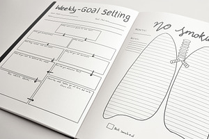 25 Daily Hand Drawn Planners